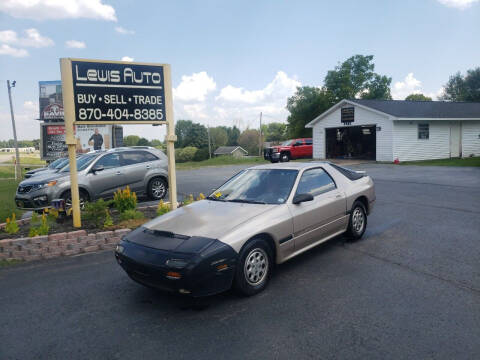 1986 Mazda RX-7 for sale at Lewis Auto in Mountain Home AR