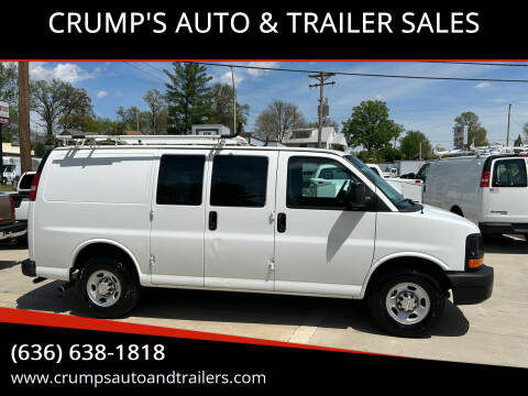 2014 Chevrolet Express for sale at CRUMP'S AUTO & TRAILER SALES in Crystal City MO