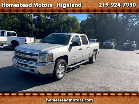 2013 Chevrolet Silverado 1500 for sale at HOMESTEAD MOTORS in Highland IN