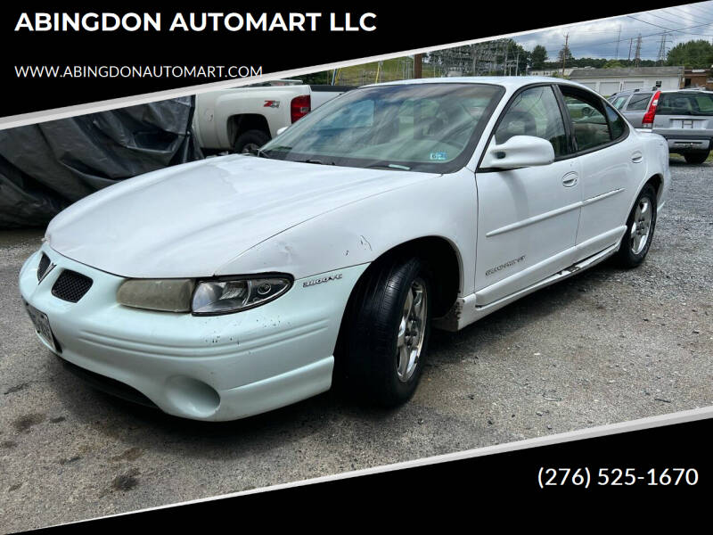 1999 Pontiac Grand Prix 4 Dr GTP Supercharged Sedan bought it 1999 and  still have it!