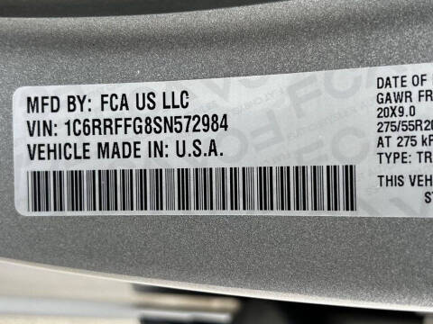 2025 RAM 1500