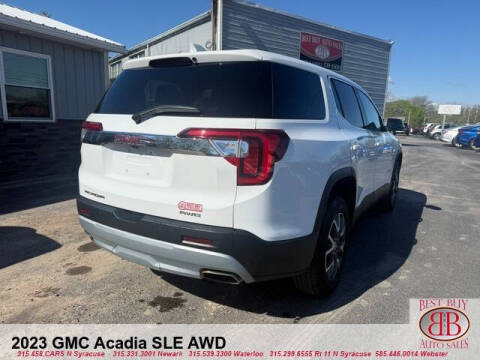 2023 GMC Acadia SLE