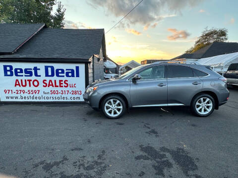 2012 Lexus RX 350 for sale at Best Deal Auto Sales LLC in Vancouver WA