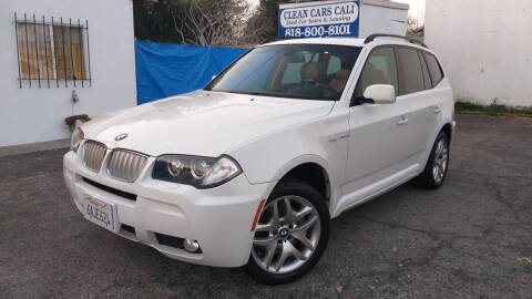 2007 BMW X3 for sale at Clean Cars Cali in Pasadena CA