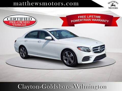 2019 Mercedes-Benz E-Class for sale at Auto Finance of Raleigh in Raleigh NC