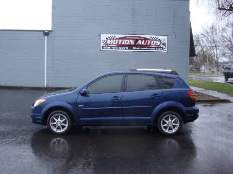 2005 Pontiac Vibe for sale at Motion Autos in Longview WA