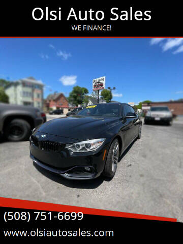 2015 BMW 4 Series for sale at Olsi Auto Sales in Worcester MA