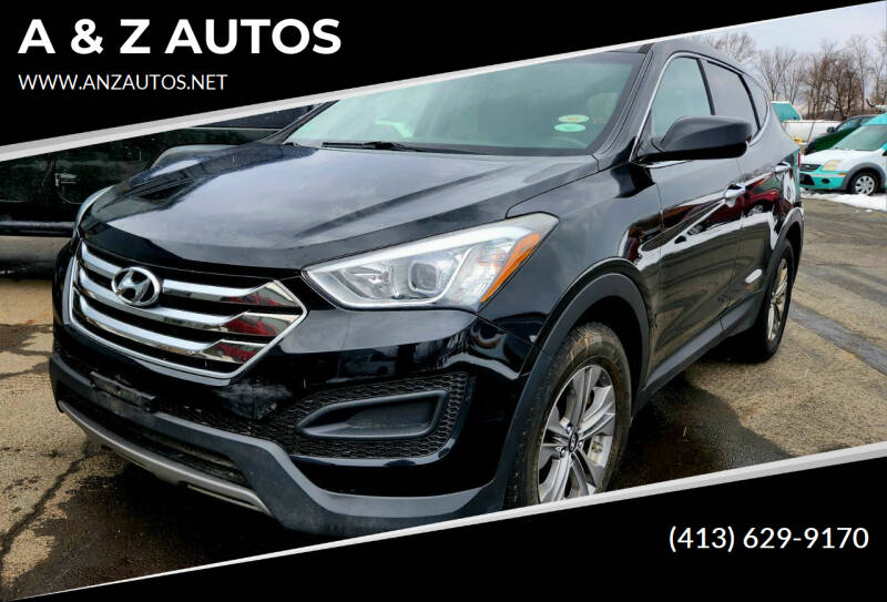 2016 Hyundai Santa Fe Sport for sale at A & Z AUTOS in Westfield MA