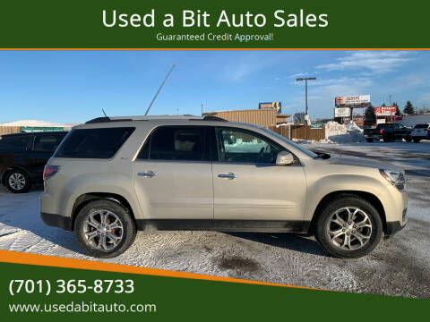 2014 GMC Acadia for sale at Used a Bit Auto Sales in Fargo ND
