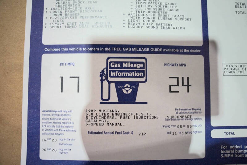 1989 Ford Mustang GT