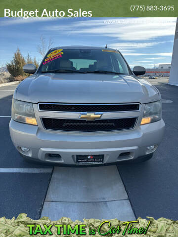 2007 Chevrolet Tahoe for sale at Budget Auto Sales in Carson City NV