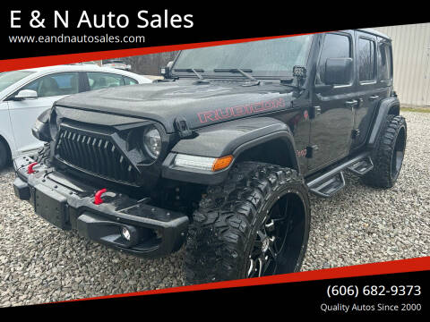 2019 Jeep Wrangler Unlimited for sale at E & N Auto Sales in London KY