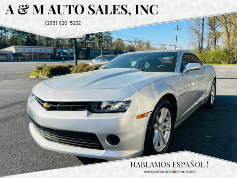 2015 Chevrolet Camaro for sale at A & M Auto Sales, Inc in Alabaster AL