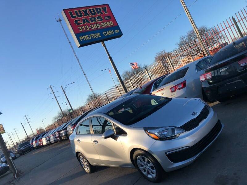 2016 Kia Rio for sale at Dymix Used Autos & Luxury Cars Inc in Detroit MI