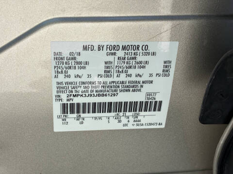 2018 Ford Edge SEL