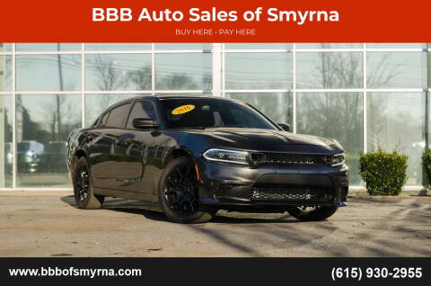 2016 Dodge Charger for sale at BBB Auto Sales of Smyrna in Smyrna TN