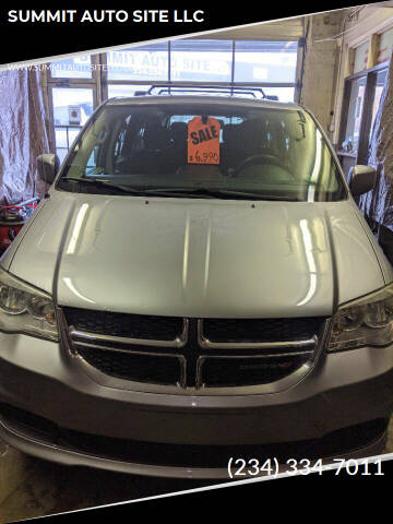 2013 Dodge Grand Caravan for sale at SUMMIT AUTO SITE LLC in Akron OH