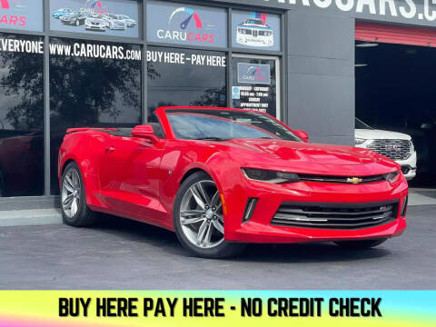 2017 Chevrolet Camaro for sale at CARUCARS LLC in Miami FL