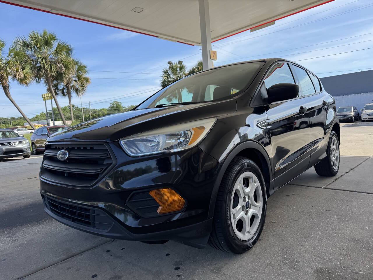 Black 2017 Ford Escape S S 4dr SUV 1