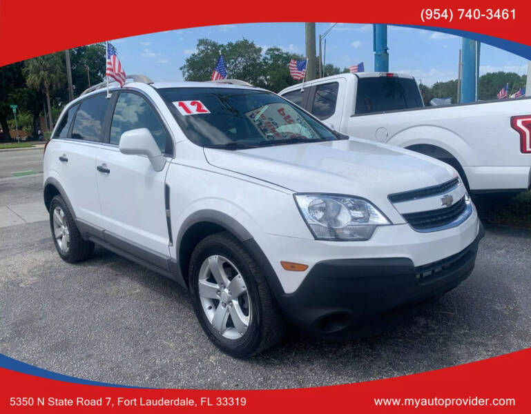 2012 Chevrolet Captiva Sport for sale at AUTO PROVIDER in Fort Lauderdale FL