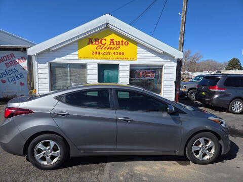 2014 Hyundai Elantra for sale at ABC AUTO CLINIC CHUBBUCK in Chubbuck ID