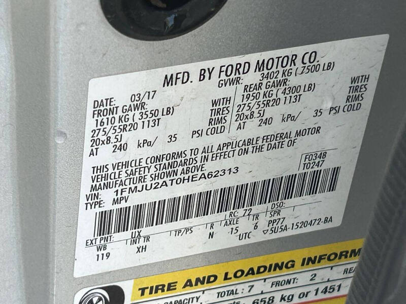 2017 Ford Expedition Limited