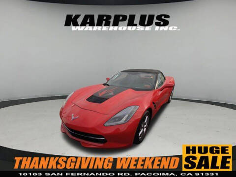 2014 Chevrolet Corvette for sale at Karplus Warehouse in Pacoima CA