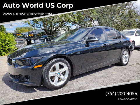 2013 BMW 3 Series for sale at Auto World US Corp in Plantation FL