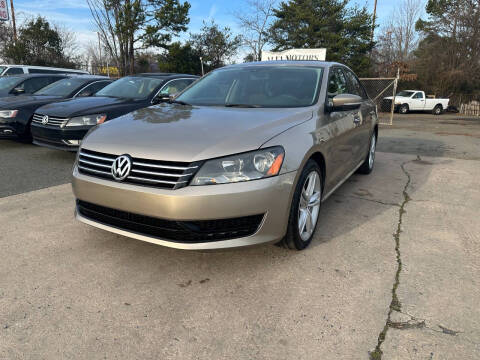 2015 Volkswagen Passat for sale at ALFA MOTORS LLC in Charlotte NC