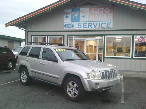 2007 Jeep Grand Cherokee for sale at 777 Auto Sales and Service in Tacoma WA