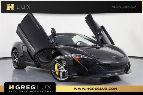2015 McLaren 650S Spider for sale at HGREG LUX EXCLUSIVE MOTORCARS in Pompano Beach FL