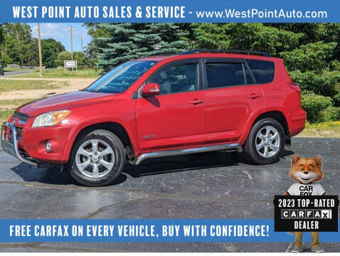 2010 Toyota RAV4 for sale at West Point Auto Sales & Service in Mattawan MI