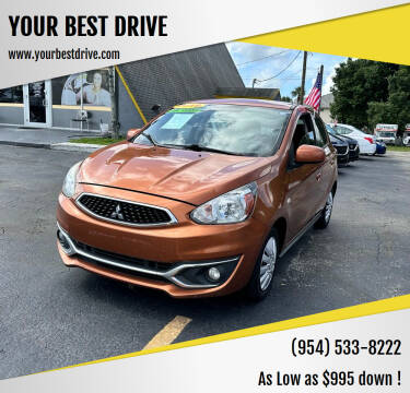 2019 Mitsubishi Mirage for sale at YOUR BEST DRIVE in Oakland Park FL