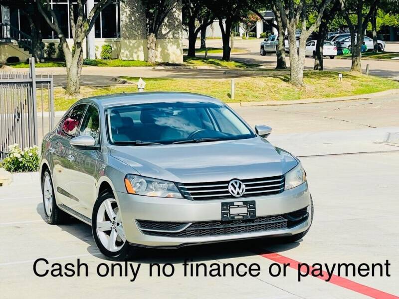 2012 Volkswagen Passat for sale at Texas Drive Auto in Dallas TX