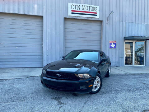 2010 Ford Mustang for sale at CTN MOTORS in Houston TX