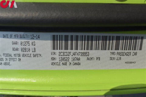 2015 Dodge Challenger R/T Scat Pack