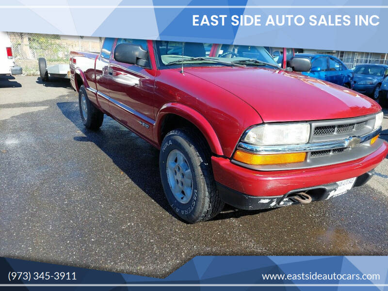 2002 Chevrolet S-10 for sale at EAST SIDE AUTO SALES INC in Paterson NJ