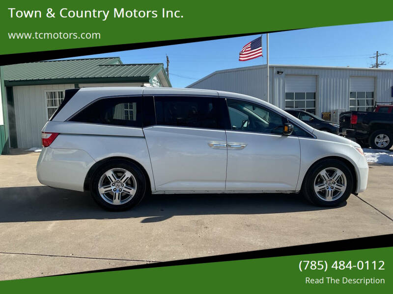 2012 Honda Odyssey for sale at Town & Country Motors Inc. in Meriden KS
