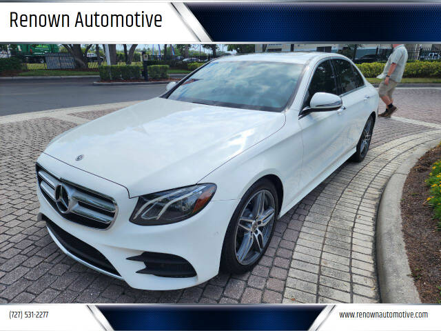 2018 Mercedes-Benz E-Class for sale at Renown Automotive in Saint Petersburg, FL