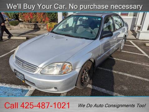 2000 Honda Civic for sale at Platinum Autos in Woodinville WA