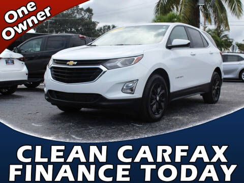 2021 Chevrolet Equinox for sale at Palm Beach Auto Wholesale in Lake Park FL