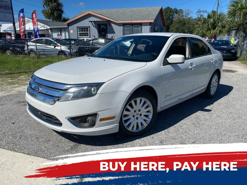 2012 Ford Fusion Hybrid for sale at AUTOBAHN MOTORSPORTS INC in Orlando FL