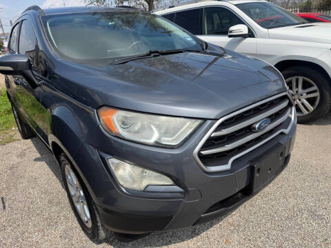 2018 Ford EcoSport for sale at M&G Auto Sales, LLC in Houston TX
