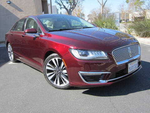 2018 Lincoln MKZ for sale at ORANGE COUNTY AUTO WHOLESALE in Irvine CA