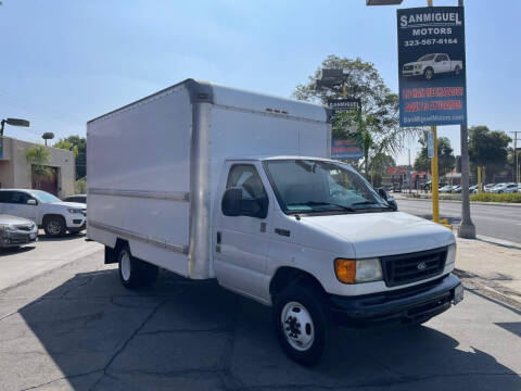 2005 Ford E-Series Chassis for sale at Sanmiguel Motors in South Gate CA
