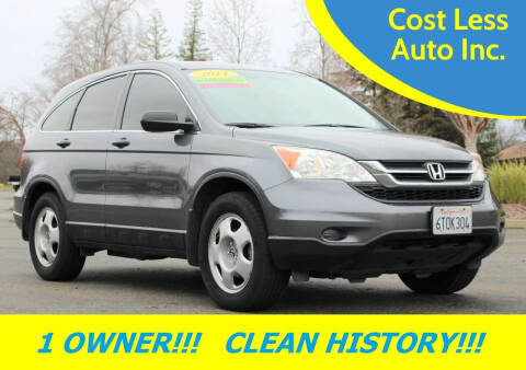 2011 Honda CR-V for sale at Cost Less Auto Inc. in Rocklin CA