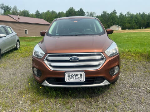 2017 Ford Escape for sale at DOW'S AUTO SALES in Palmyra ME