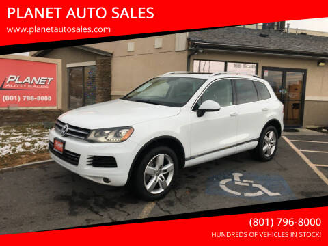 2013 Volkswagen Touareg for sale at PLANET AUTO SALES in Lindon UT