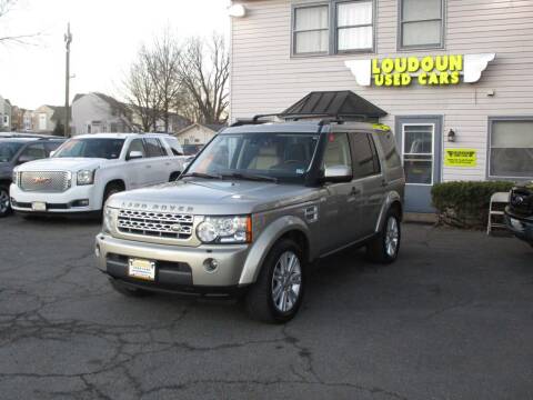 2012 Land Rover LR4 for sale at Loudoun Used Cars in Leesburg VA