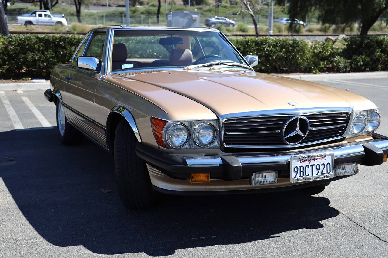 1986 Mercedes-Benz 560-Class for sale at DE AUTOS INC in San Juan Capistrano, CA